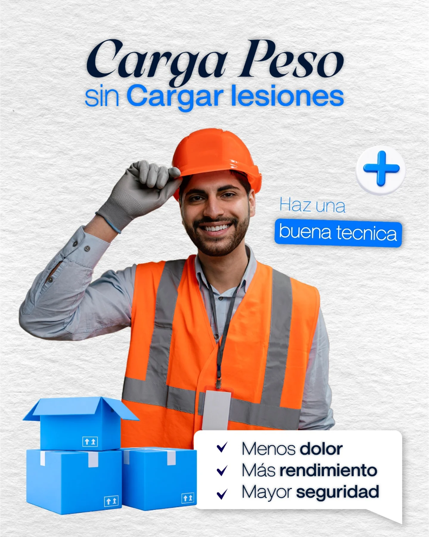 Carga peso sin cargar lesiones